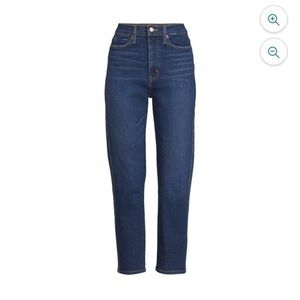 Signature by Levi Strauss Women's Heritage High Rise Straight Jeans Sz 16 or 33